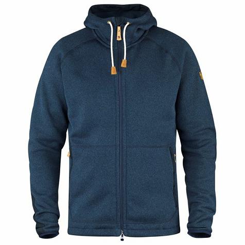 Fjallraven Men Övik Hoodies Navy PH2839 Philippines